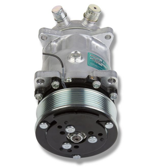 Holley / Sanden SD508 A/C Compressor – 12 V (OE Quality, Multiple Pulley Options)